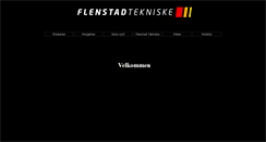 Desktop Screenshot of flenstadtekniske.com
